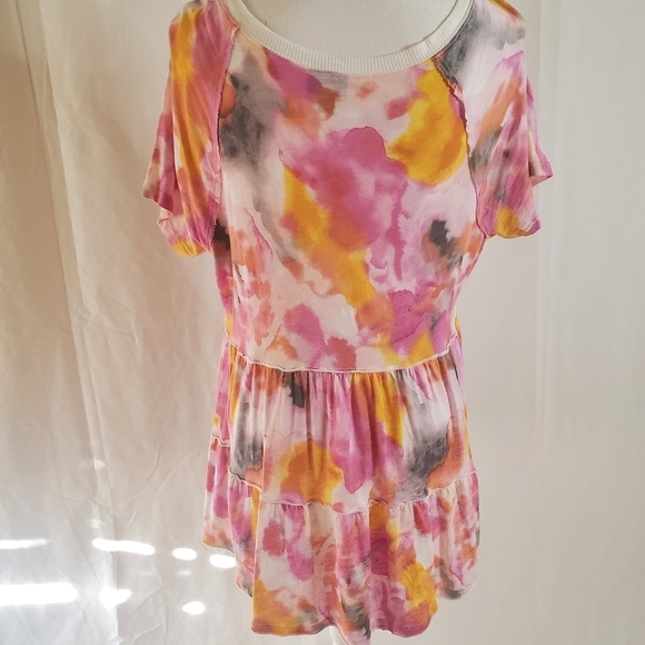 Torrid Women's Tiered Babydoll T-shirt - Picture 8 of 12